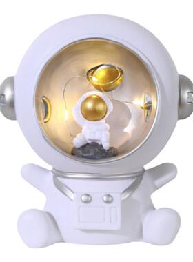 太空人存钱罐宇航员摆件小夜灯