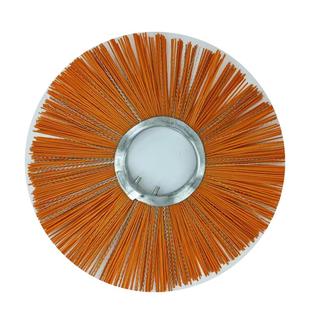 环卫扫雪刷片清雪机刷混合丝钢丝雪刷清扫刷子装载机255扫雪刷辊