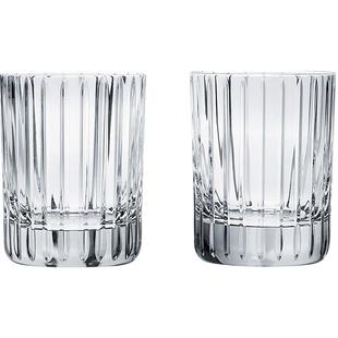 [新年礼物]Baccarat巴卡拉和谐系列 平底高身对杯 威士忌杯 礼盒