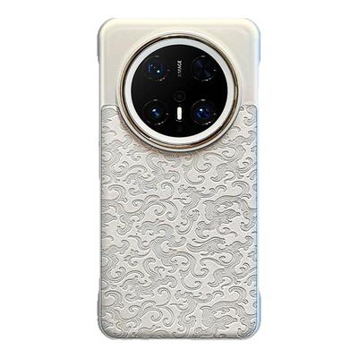 惜创 国风月龙纹适用华为mate70手机壳mete70pro新款2025简约情侣mt70pro+高端中国风m70全包防摔por硅胶外壳