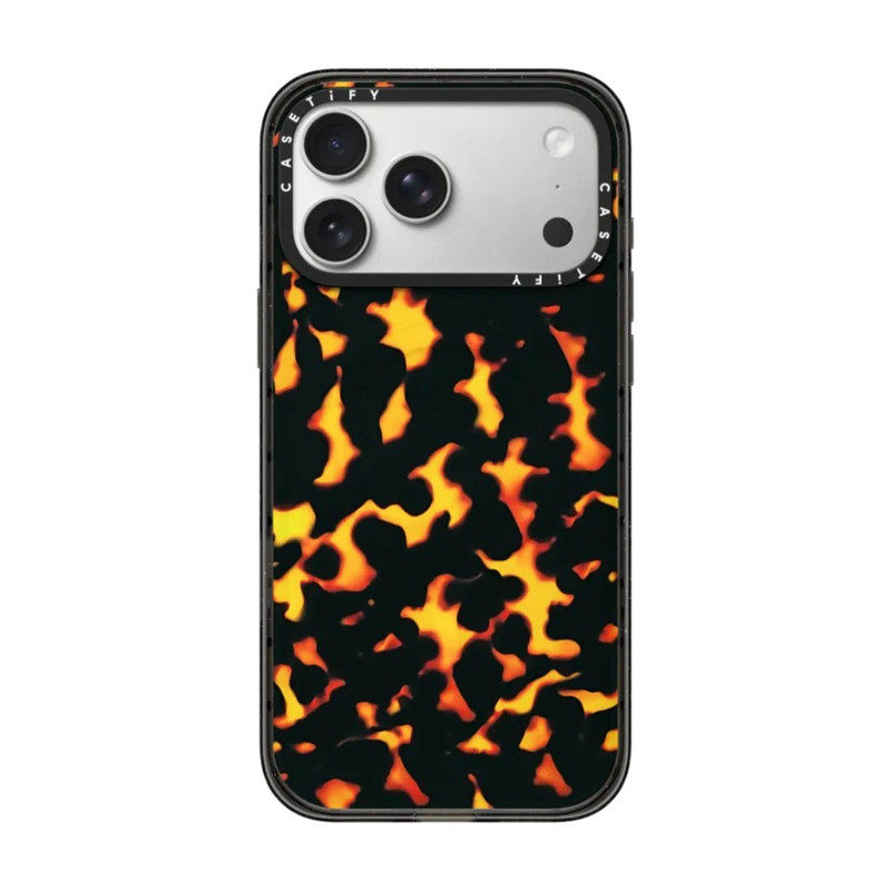 玳瑁色CASETiFY苹果17磁吸手机壳
