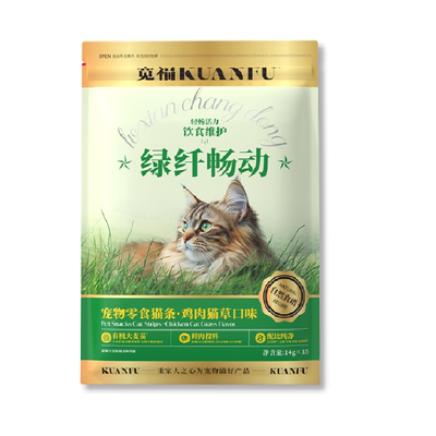 宽福【配方猫条】 助于增肥发腮 营养补水 逗猫零食猫条14g*15支