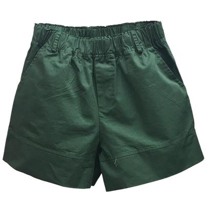 宽松休闲高腰阔腿裤显瘦短裤