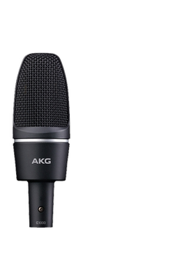 akg大振膜录音吉他专业电容话筒