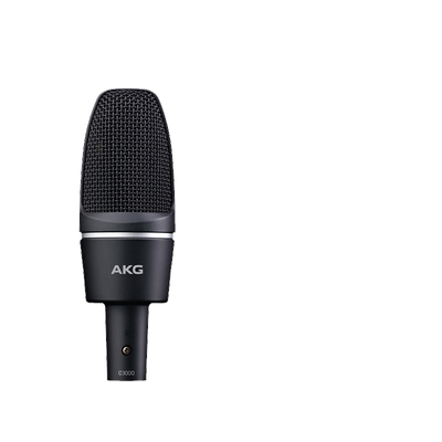 akg大振膜录音吉他专业电容话筒