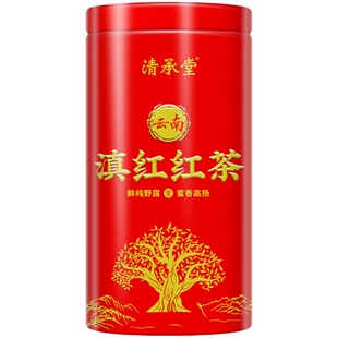 清承堂 新茶云南高山老树晒红茶 散装浓香茶叶 蜜香滇红红茶
