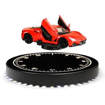 工位情绪稳定器悬浮跑车桌面摆件