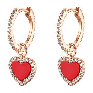 【情人节礼物】【周雨彤同款】APM Monaco爱心耳钉耳环女轻奢耳饰