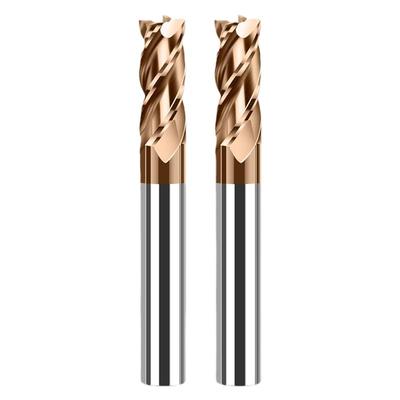 俏巴钨钢平底涂层铣刀