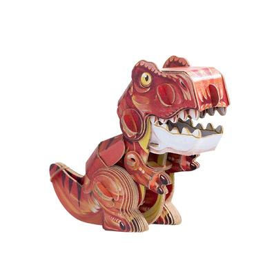 博物文创中国国家地理模型恐龙3d立体拼装纸模型手工创意摆件玩具