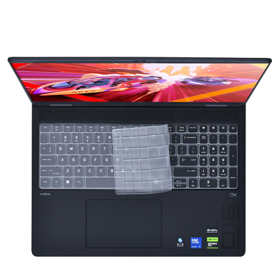 适用2025惠普暗影精灵MAX键盘膜OMEN笔记本保护膜TPN-I143电脑防尘垫16-ah凹凸按键保护套全覆盖16寸屏幕膜