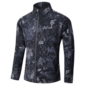 天天特价户外指挥官软壳衣男立领战术抓绒外套防风防水迷彩冲锋衣