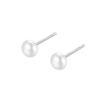 饰悟银饰高级感珍珠耳钉女