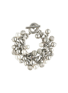 c percentage 银色菲兹系列手链