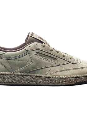 reebok正品！CLUBC翻毛皮男鞋