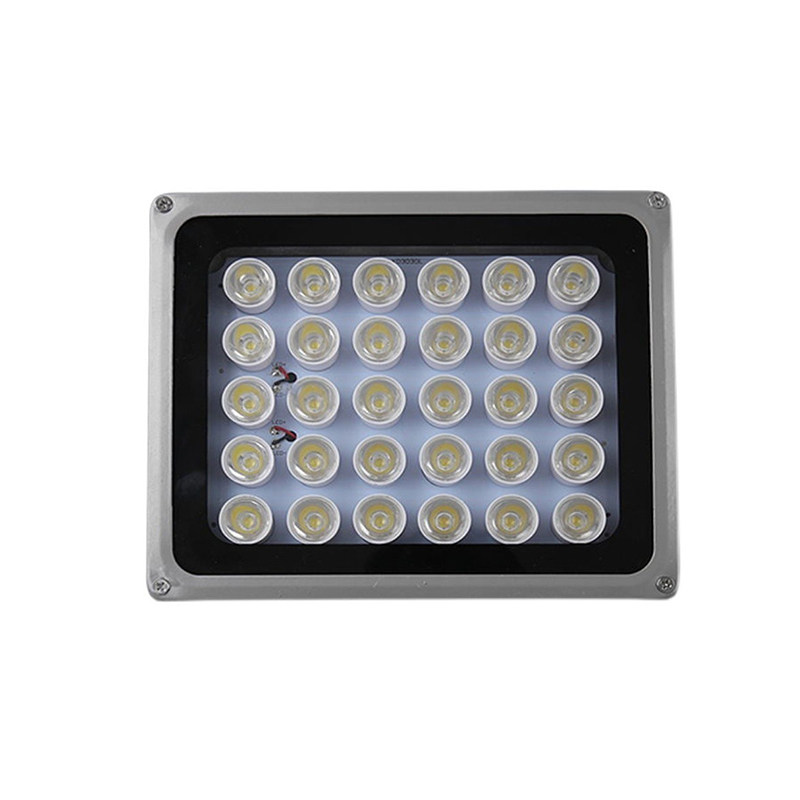 220V光感50W60WLED监控白光停车场照车牌补光灯夜视自动监控补光