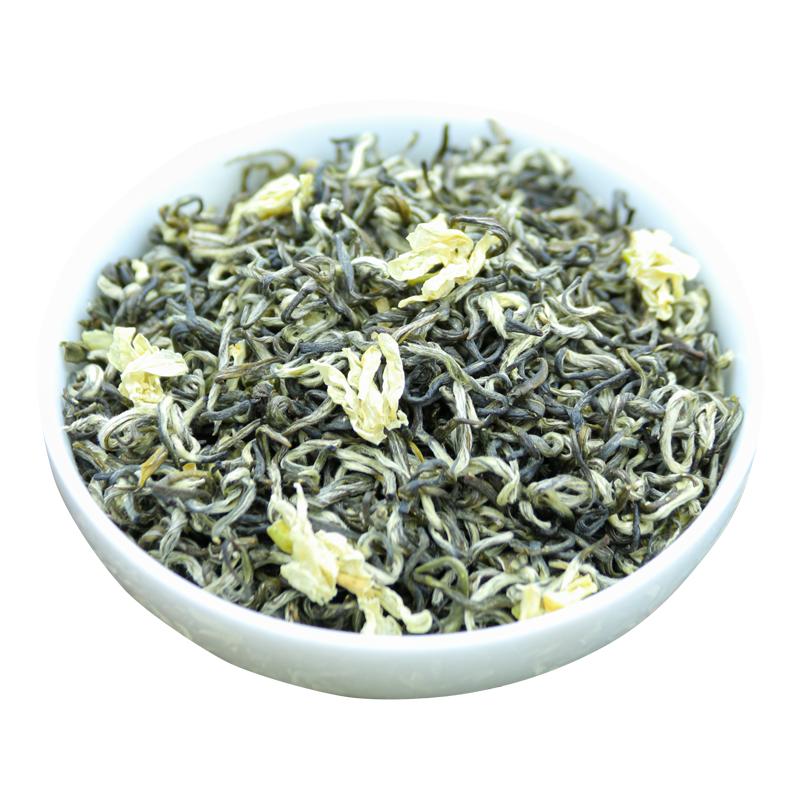 2025新茶川派炒花飘雪茉莉花茶特级浓香型口粮茶官方旗舰店正品茶