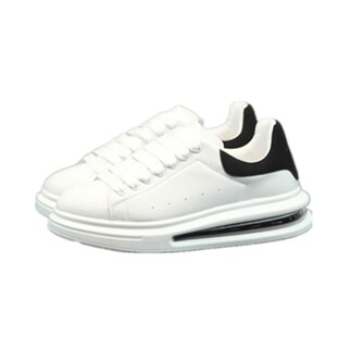 男鞋气垫小白鞋男2022新款百搭透气休闲板鞋厚底增高男士白鞋子潮