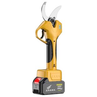 雅马哈电动剪刀果树修枝剪充电式园林锂电剪子强力粗枝剪树枝剪刀