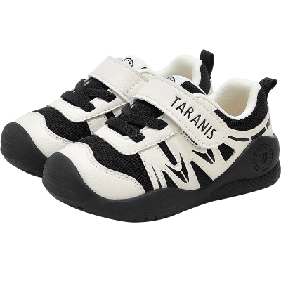 泰兰尼斯童鞋秋款防滑学步鞋男宝学走路机能鞋女宝粉色学步运动鞋