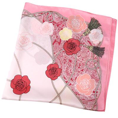 桑蚕丝真丝方巾丝滑缎面