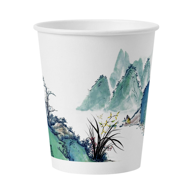 批发一次性加厚纸杯耐高温