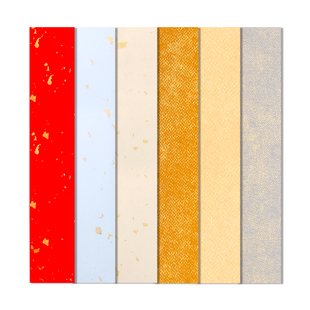 燃灯宣纸小纸条书法手机壳空白字条diy手写毛笔软笔小楷作品纸彩色宣纸蜡染一笔笺花笺书签小卡纸便签迷你