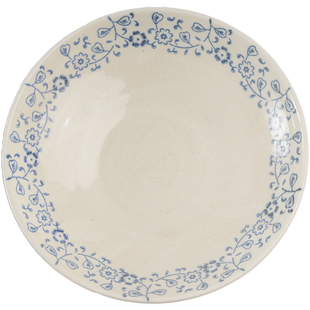 肆月菜盘陶瓷盘子家用新款圆盘好看专用深盘釉下彩精致高级感碟子