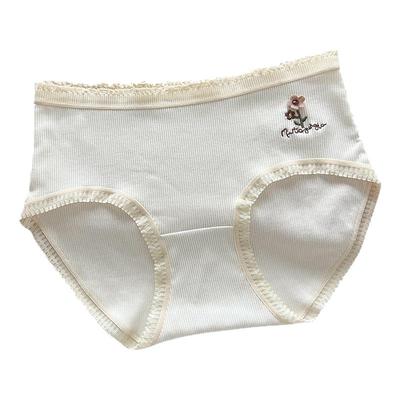 2024新款花朵少女内裤女生纯棉裆