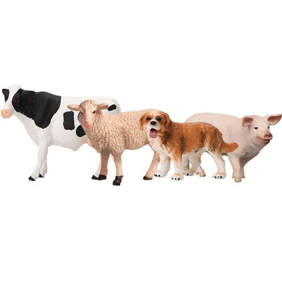 仿真农场动物模型玩具家禽套装
