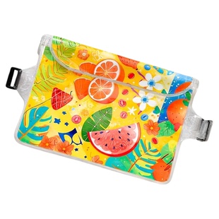 手机防水袋户外潜水漂流游泳可触屏大号容量防水腰包手机套收纳包