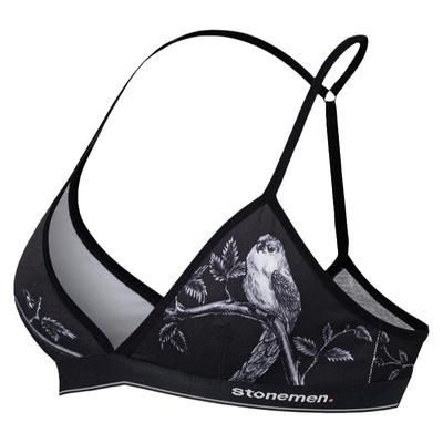 stonemen纯棉无钢圈三角杯内衣