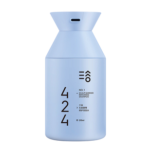 三谷424洗发水无硅油进化论老款控去油头皮屑蓬松套清爽护发素