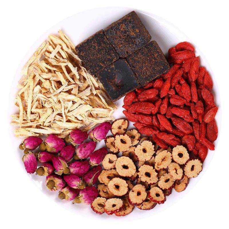 红糖姜茶大姨妈宫寒红枣枸杞姜枣茶调理送女友黑糖块单独小包装