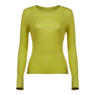 蚕丝薄款微透打底衫轻薄保暖衫女