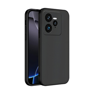 皑晨适用于realmegt7pro手机壳RMX5010全包reaimeGt7pro保护套Ralmegt7pro防摔真我gt7pro磨砂rmx5010全黑色