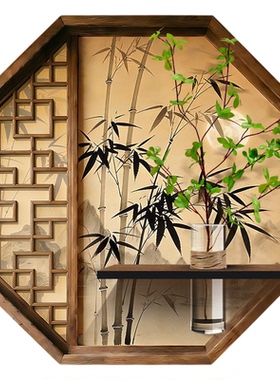 宋代美学茶室绿植灯画