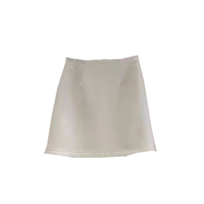 纯色韩版学生百搭风包臀半身裙