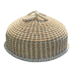 包邮手工草编蒸锅锅盖蒸笼盖铁锅铝锅苏泊尔锅多星电热锅通用锅盖