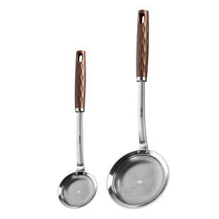 打沫勺316不锈钢撇油去浮沫漏勺家用厨房过滤网筛焯水隔油漏网勺