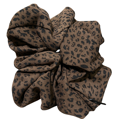 豹纹元素的发圈也太酷啦~