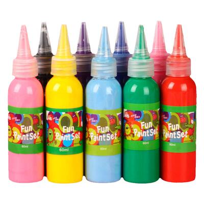 儿童水彩颜料无毒可水洗