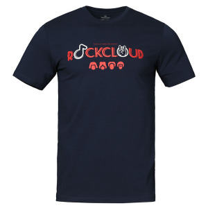 岩云RockCloud户外透气短袖徒步圆领印花时尚休闲百搭宽松男士T恤