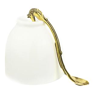 仿古宫廷风纯黄铜十二生肖茶勺药勺药匙家居茶道配件收藏工艺品