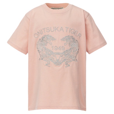 Onitsuka Tiger鬼塚虎KIDS TEE男女儿童圆领短袖T恤