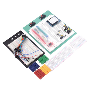 面包板实验套件入门级电路板130例电子元器件集成电路板制作diy