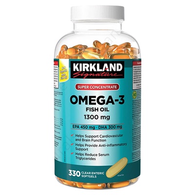 柯克兰鱼油Omega3软胶囊家庭装