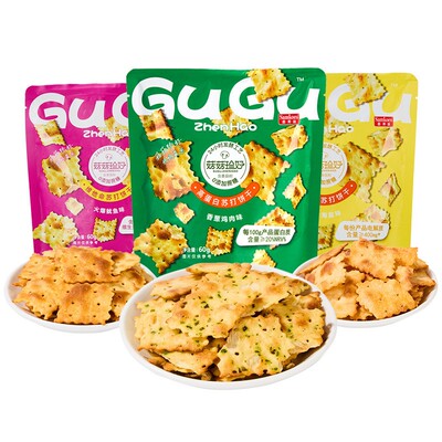 香美客苏打饼干68g*4组合装网红爆款