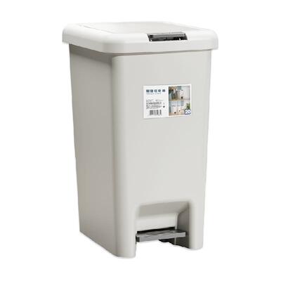 星优家用垃圾桶脚踩手按双开门