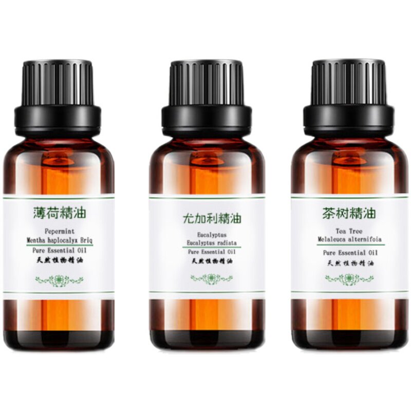尤加利茶树薄荷精油20ml净化空气